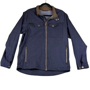 Snap-on Commander Series Mens Navy Blue Full Zip Workwear Field Jacket Medium